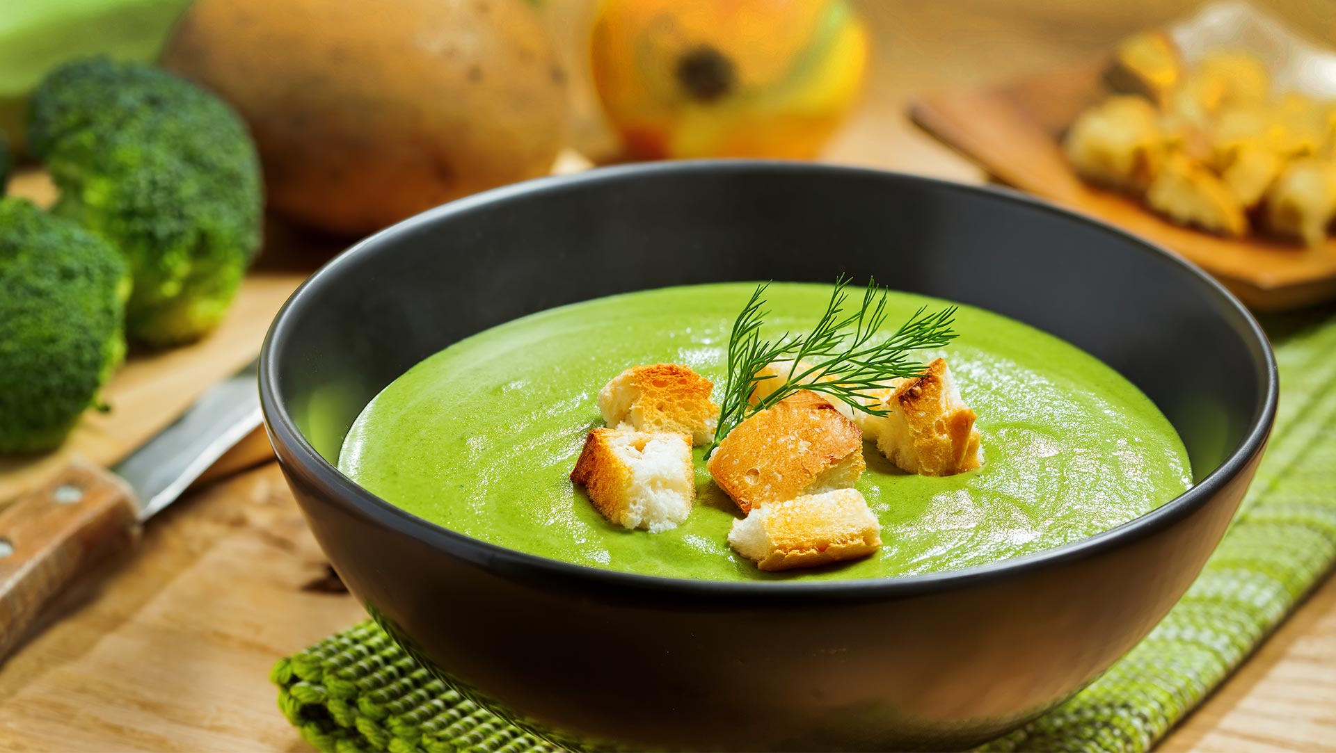 GINGER SPINACH SOUP